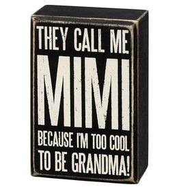 Box Sign - Call Me Mimi 107443