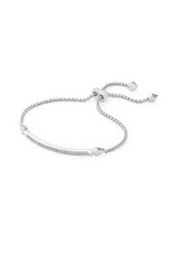 KENDRA SCOTT Ott Bracelet rhod metal white cz 4217715265