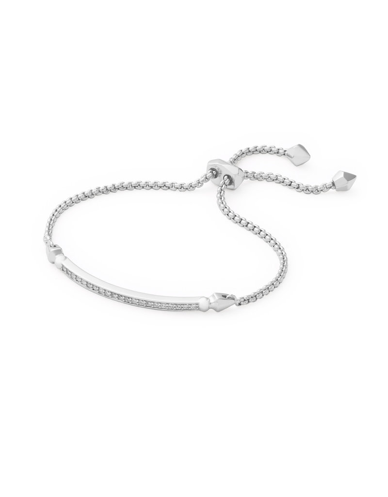 KENDRA SCOTT Ott Bracelet rhod metal white cz 4217715265