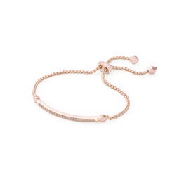 KENDRA SCOTT Ott bracelet rose gold metal white cz 4217715264