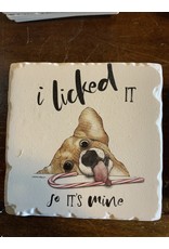 Naughty pet coaster