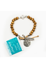 MY SAINT MY HERO Rooted in faith protection bracelet
