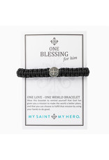 MY SAINT MY HERO One blessing for him bracelet