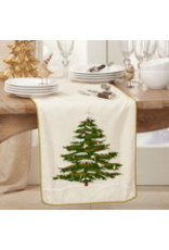 Embroidered Christmas Tree Runner 18” - 9159.N1672B