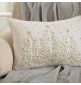 Embroidered Christmas Tree Pillow 14”x20” - 4126.N1420B
