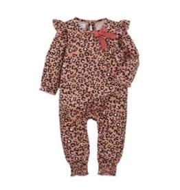 Pink Leopard Baby Bodysuit 3-6 M - 11030360