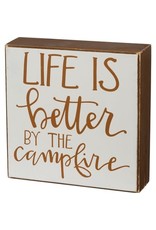 Box Sign - By The Campfire 106136