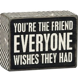 Box Sign - Everyone Wishes 23558