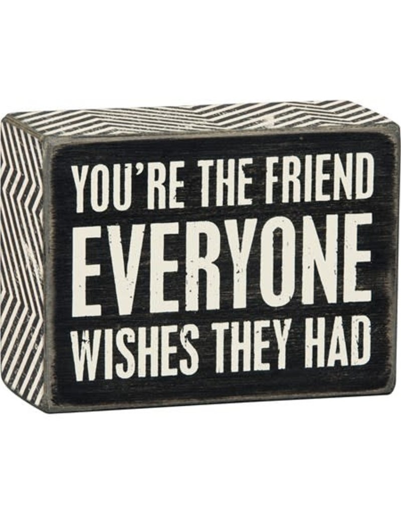 Box Sign - Everyone Wishes 23558