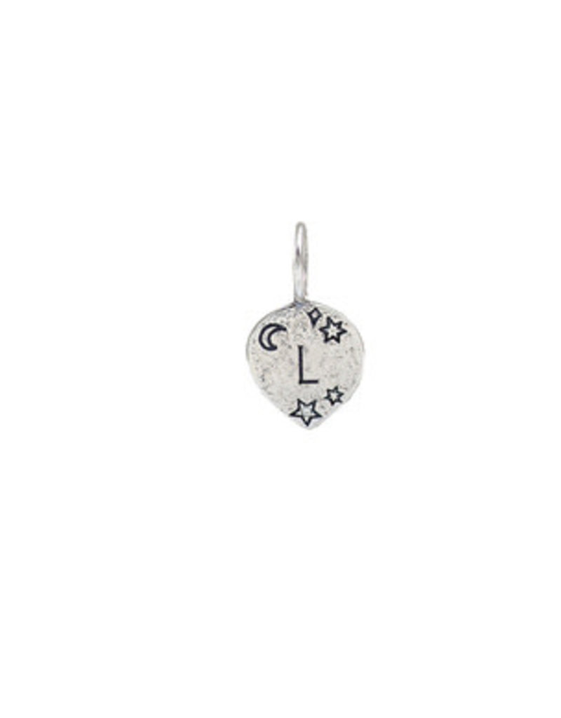 WAXING POETIC Initial encounter Charm ss/swrovski crystal intl 1ss