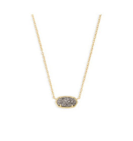 KENDRA SCOTT Elisa necklace gold platinum drusy 4217710682