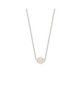 KENDRA SCOTT Tess necklace rhod iridscent drusy 4217716925