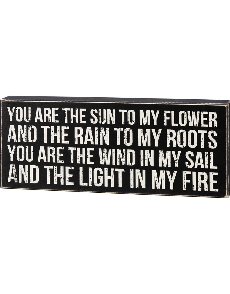 Sun to my flower box sign 108908