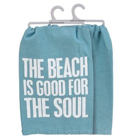 Beach is good dish towel 109785