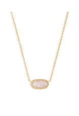 none Elisa rose gold quartz necklace 4217711453
