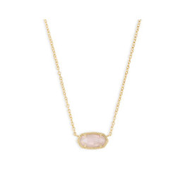 none Elisa rose gold quartz necklace 4217711453