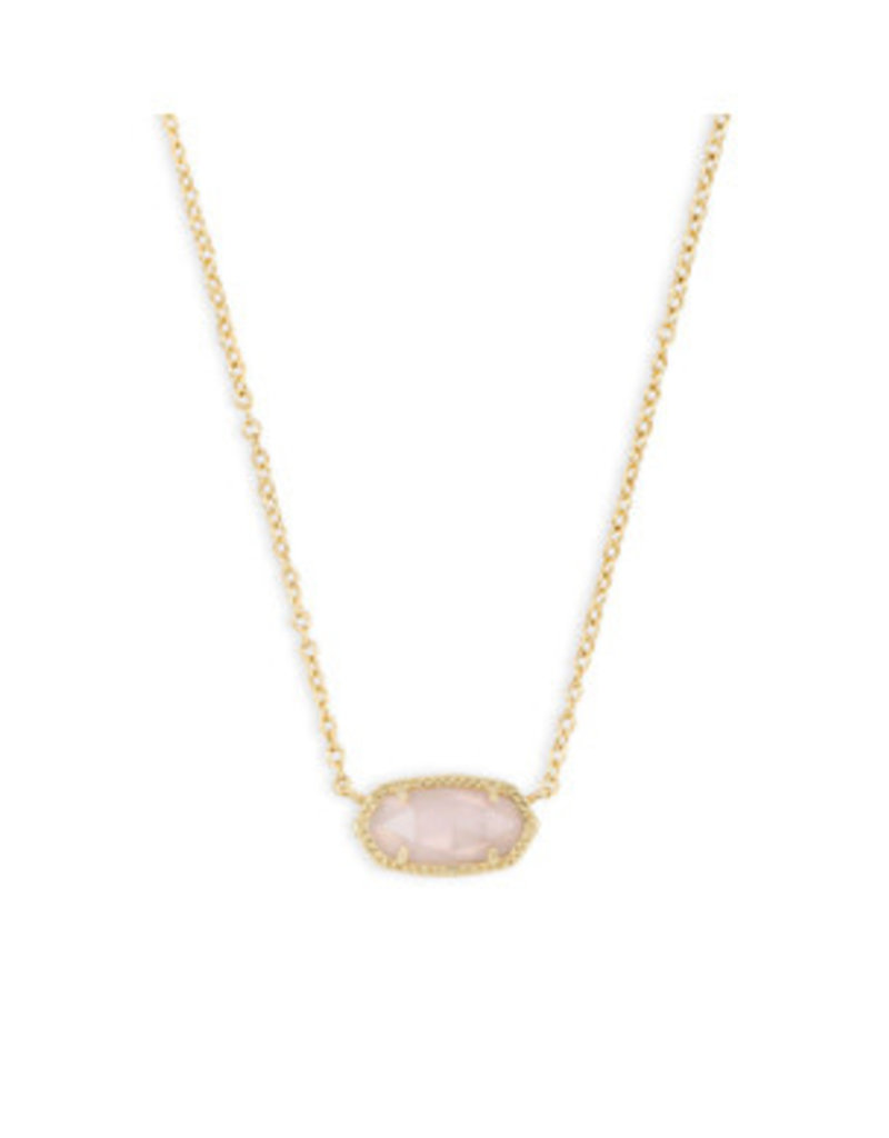 none Elisa rose gold quartz necklace 4217711453