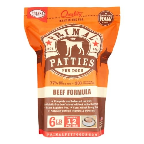 primal beef patties