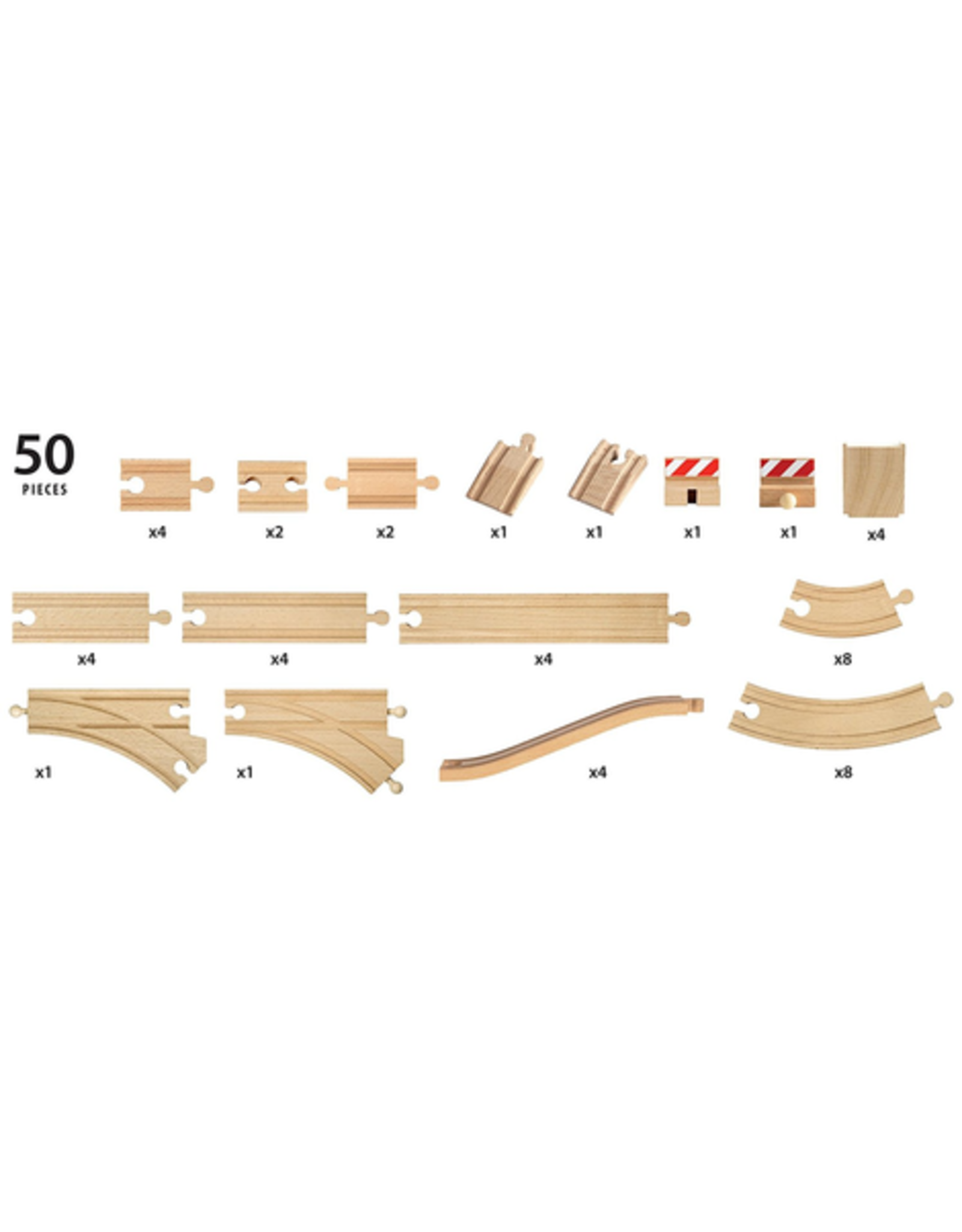 brio 50 piece track pack