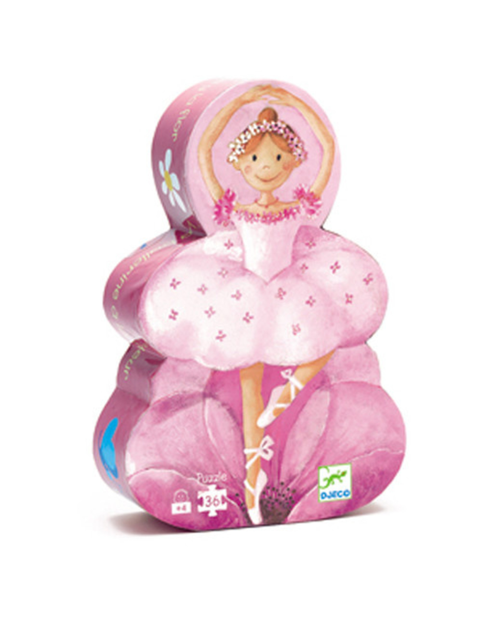 Djeco 36 Piece Silhouette Puzzle Ballerina