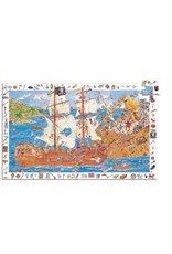 Djeco Pirates Observation Puzzle 100 Pieces