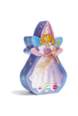 Djeco 36 Piece Silhouette Puzzle the Fairy & the Unicorn