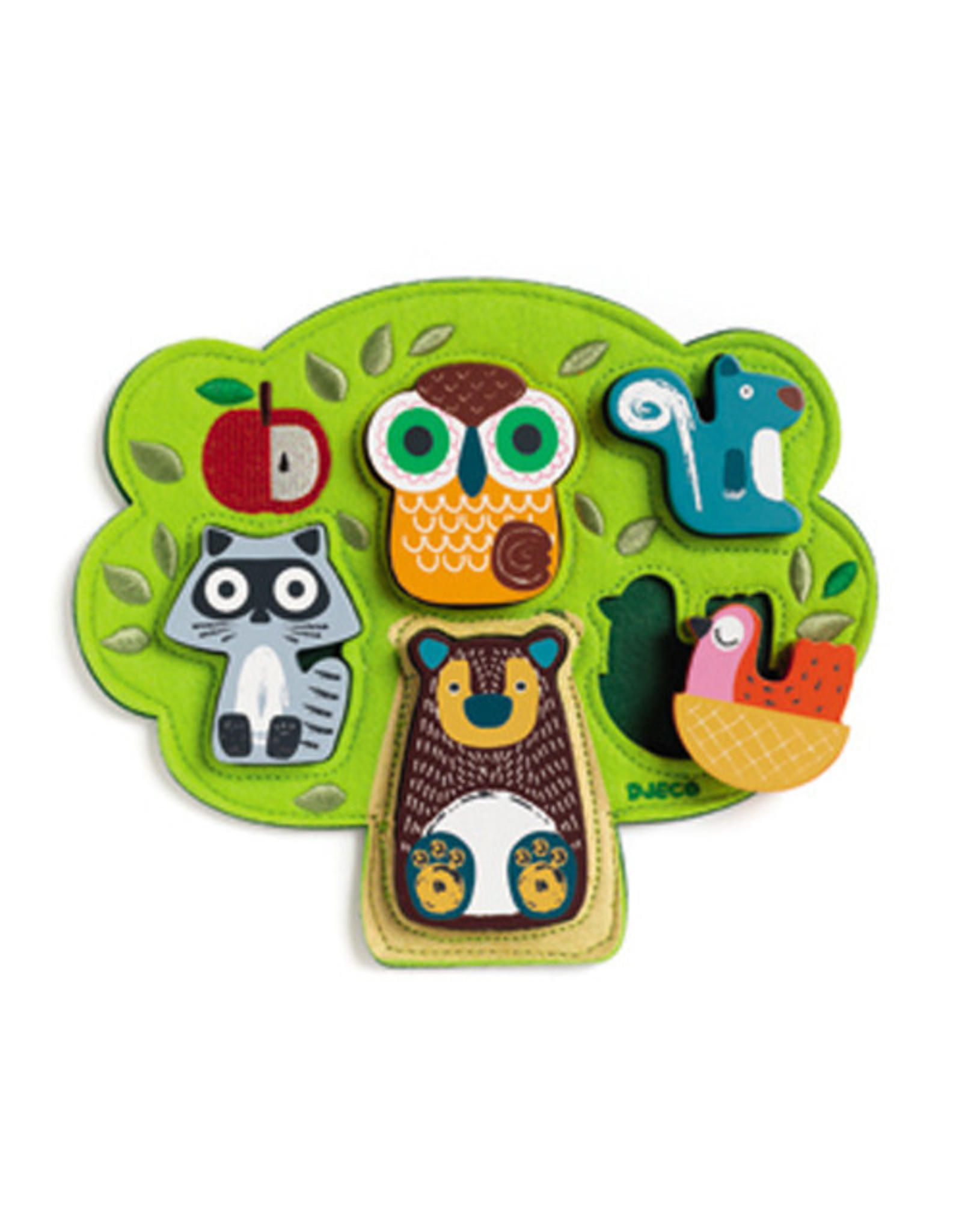 Djeco 5 Piece Oski Puzzle