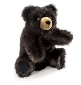 Folkmanis Baby Black Bear Puppet