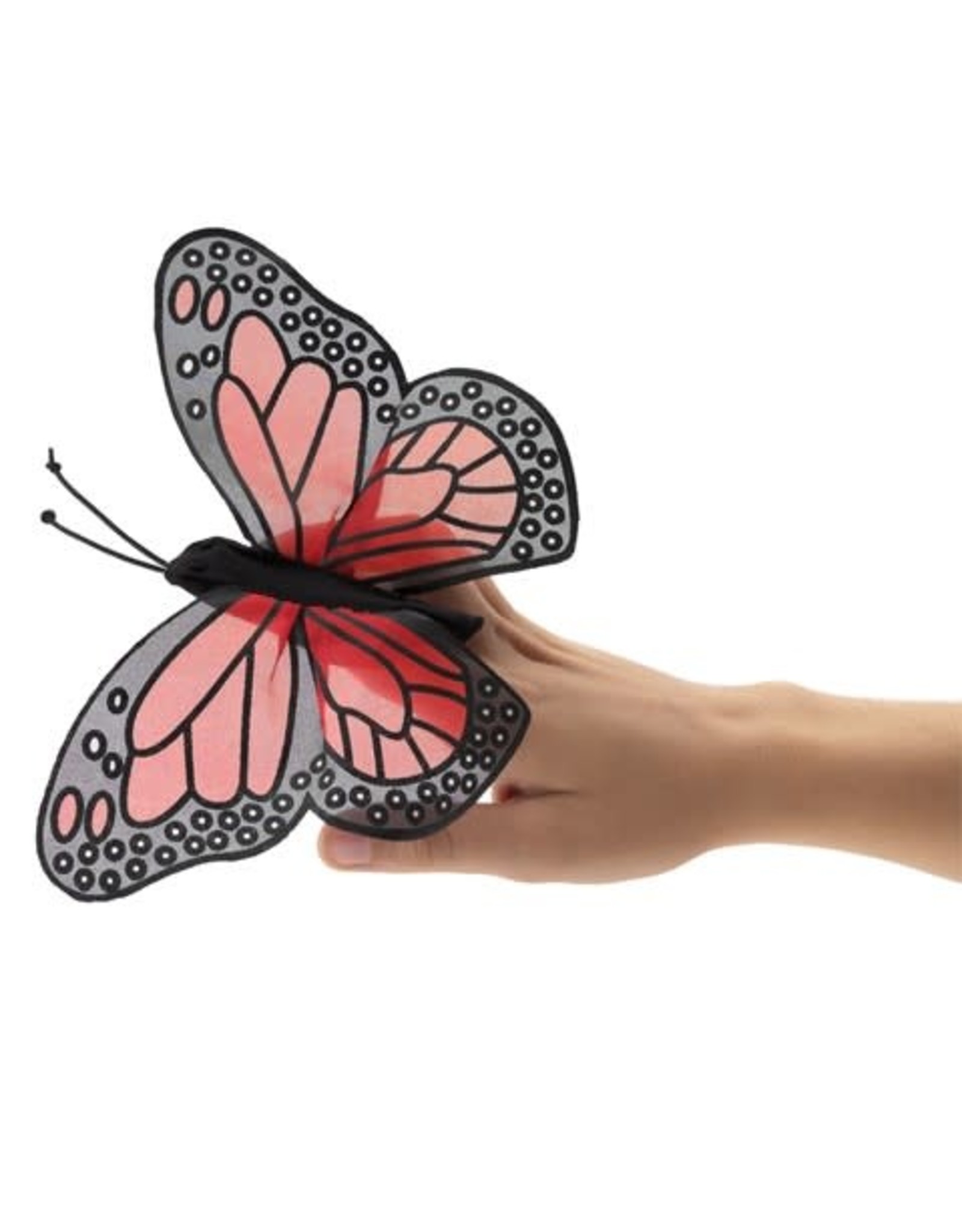 Folkmanis Mini Finger Puppet Monarch Butterfly