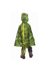 Great Pretenders T-Rex Hooded Cape Green 4-5