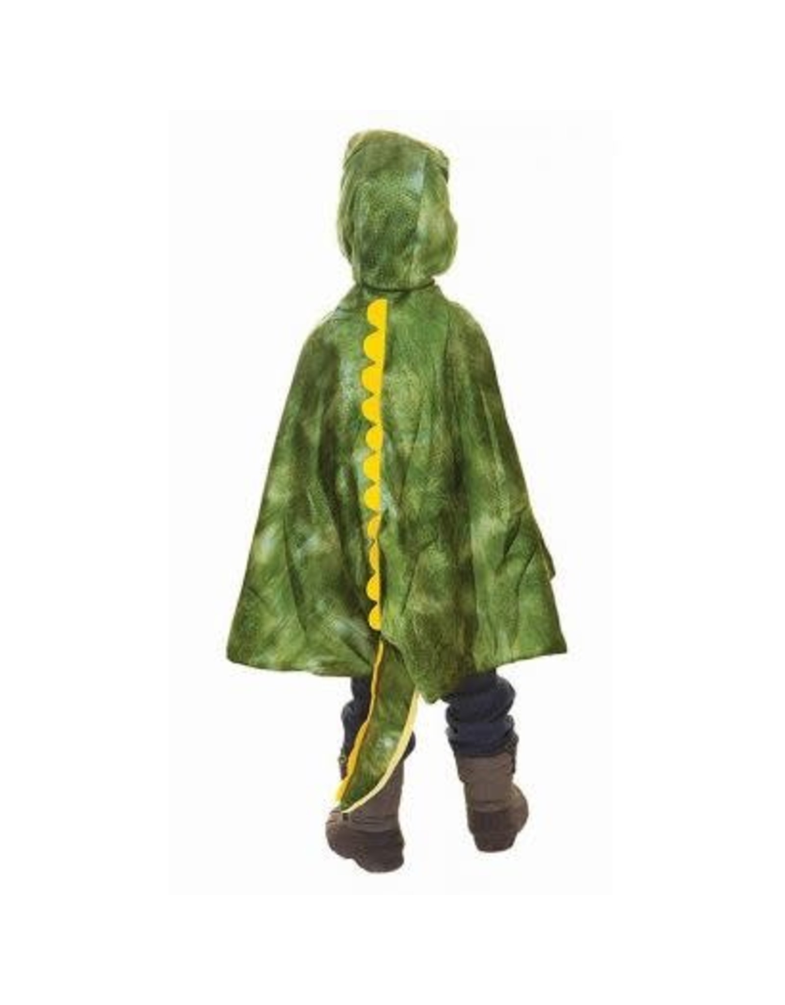 Great Pretenders T-Rex Hooded Cape Green 4-5