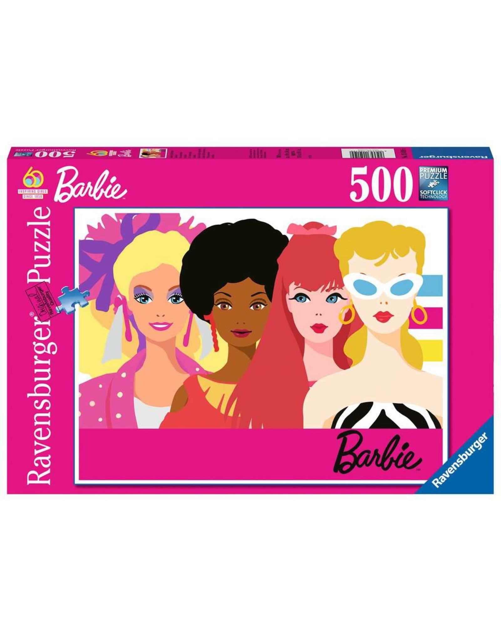 Ravensburger 500 pcs. 60th Anniversary Barbie Puzzle