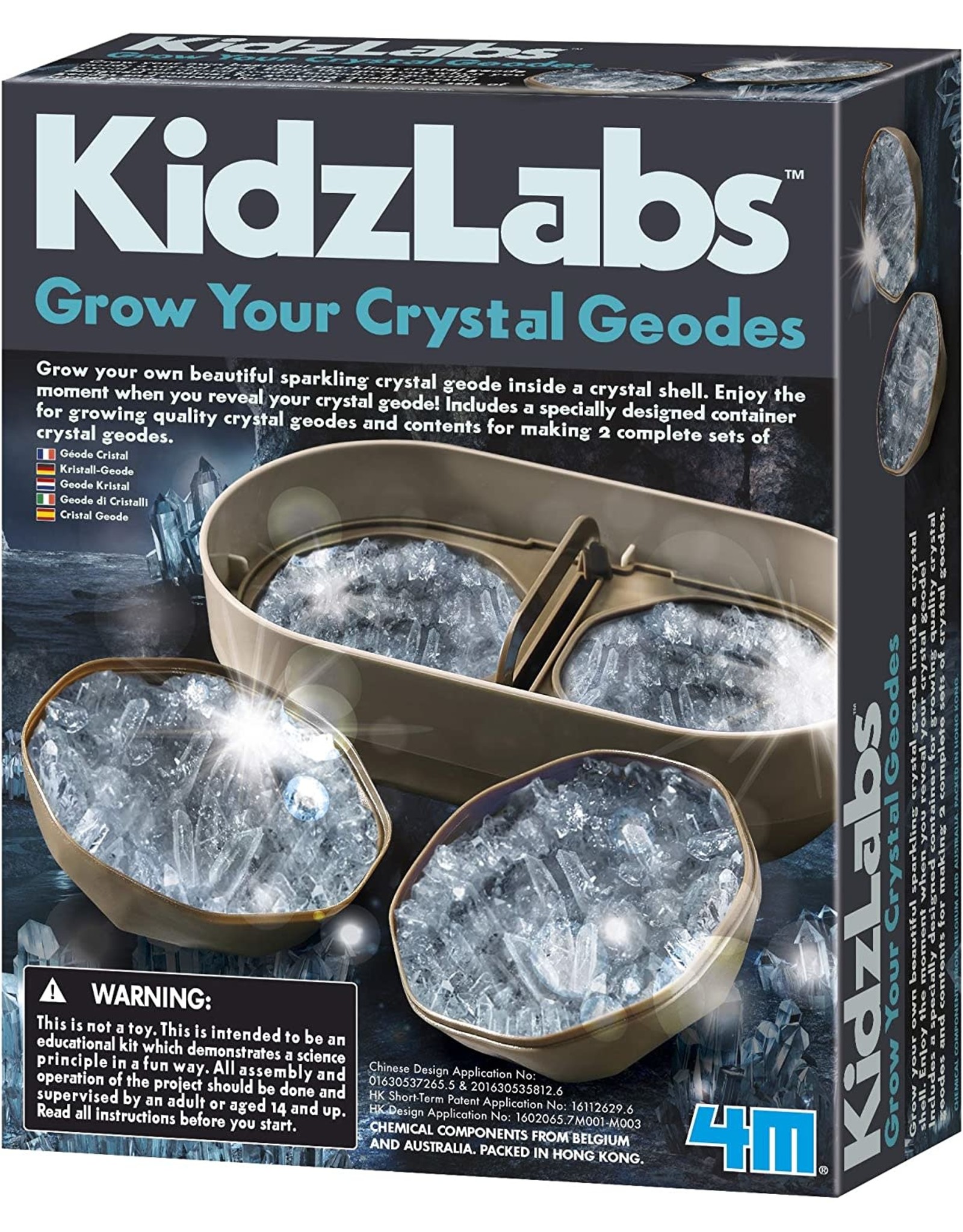 4M Grow Your Crystal Geodes