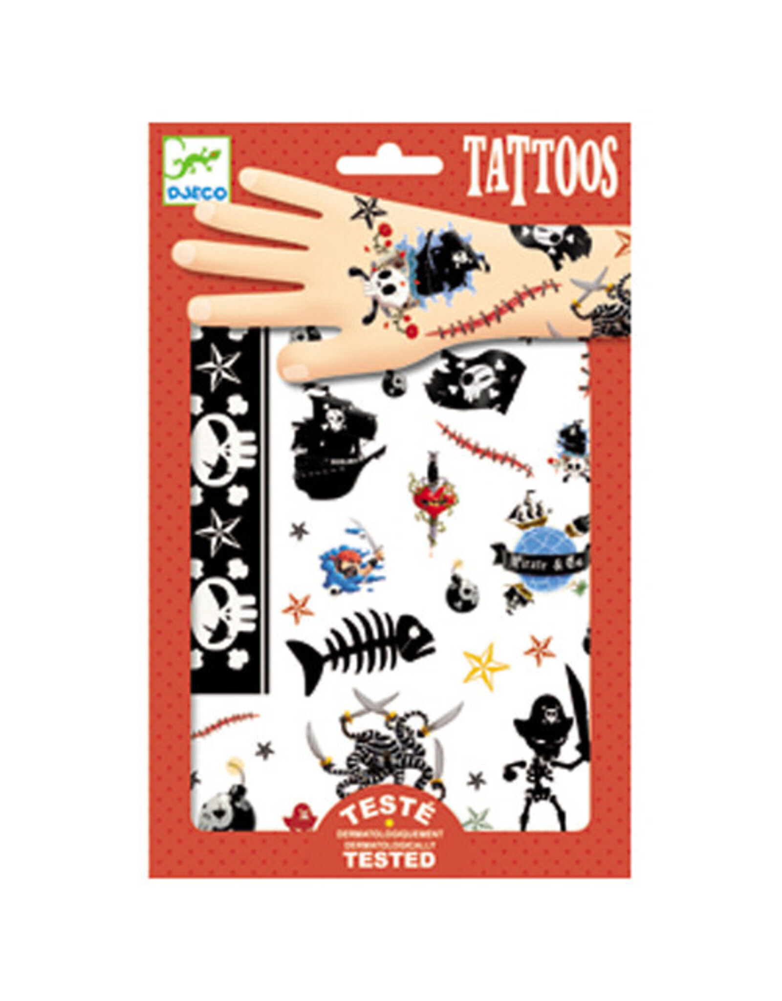 Djeco Tattoos Pirates