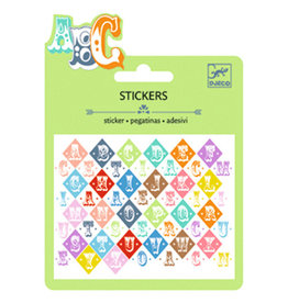 Djeco Mini Stickers, Saloon Letters