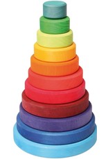 Grimm's Spiel & Holz Design Conical Tower, Multi-Color, Large