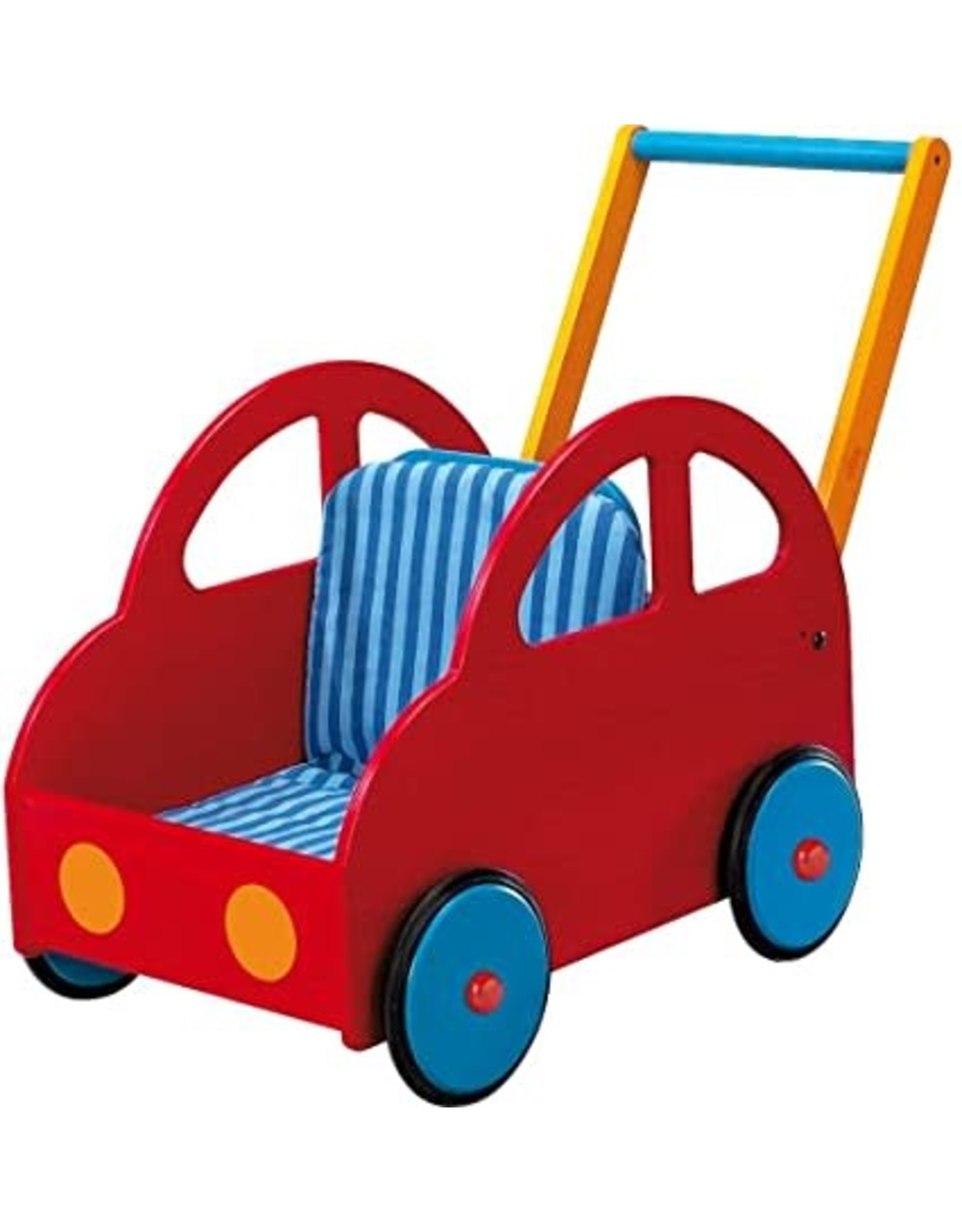 red car stroller