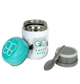LunchBots Thermos Container Aqua Dots 12oz