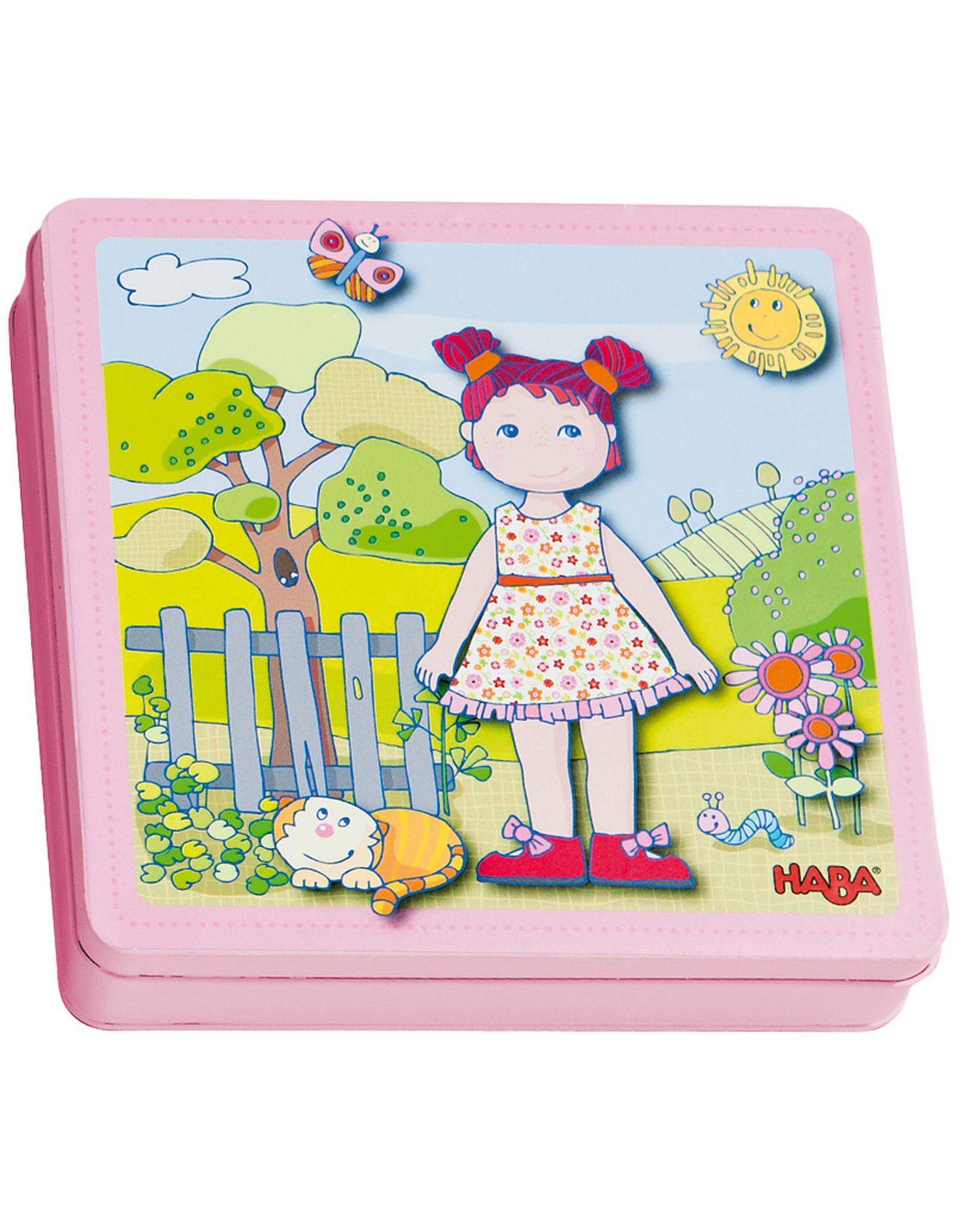 Haba Dress Up Doll Lilly Magnetic Game