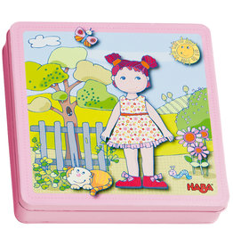 Haba Dress Up Doll Lilly Magnetic Game