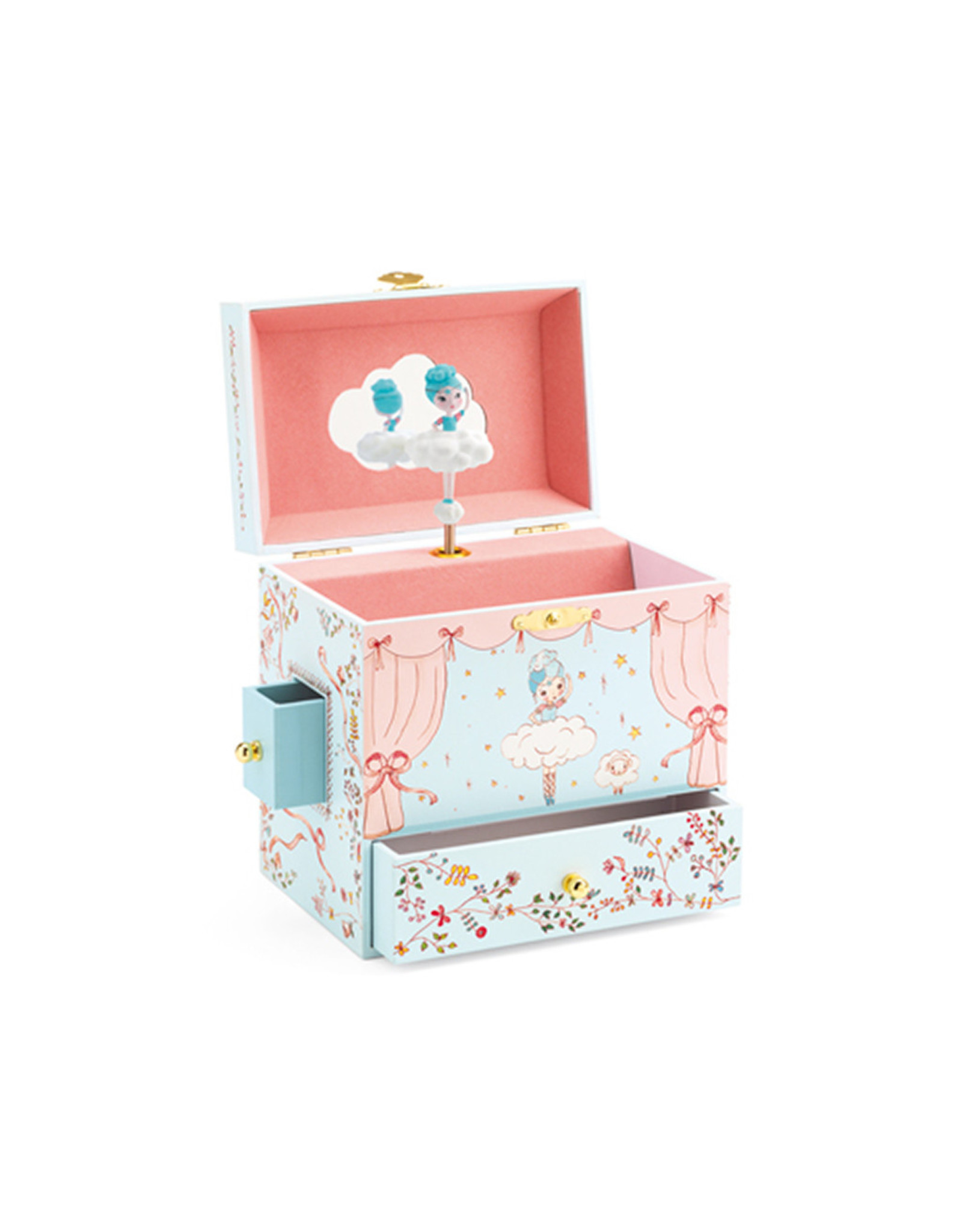 Djeco Music Box/Jewelry Box Ballerina on Stage