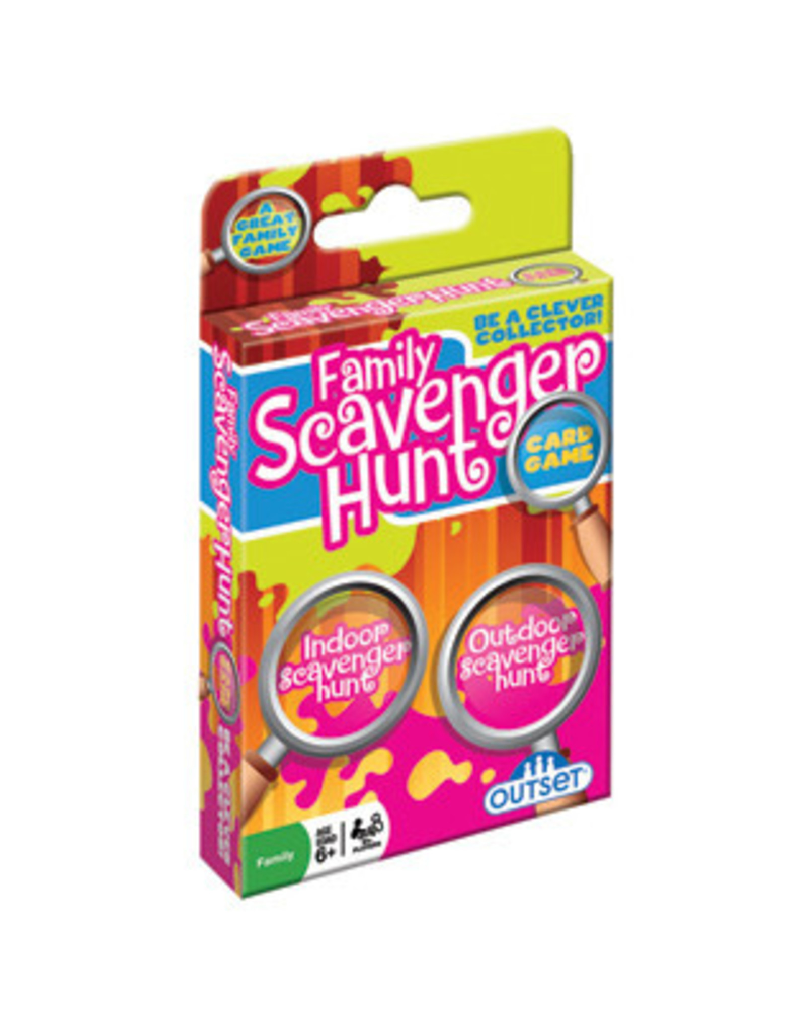 Outset Media Family Scavenger Hunt Card Game
