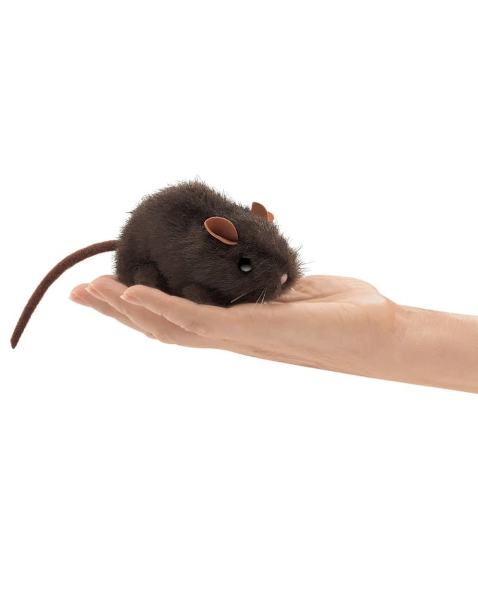 Folkmanis Mini Finger Puppet Brown Mouse
