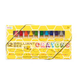 Ooly Brilliant Bee Crayons Set of 12