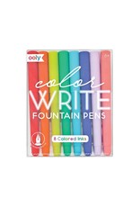 Ooly Color Write Fountain Pens Set of 8