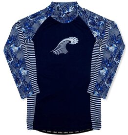 Stonz Stonz Kidz Top, Navy/Wave
