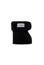 Stonz Stonz Bootie Liners Black Sherpa Bonded Fleece