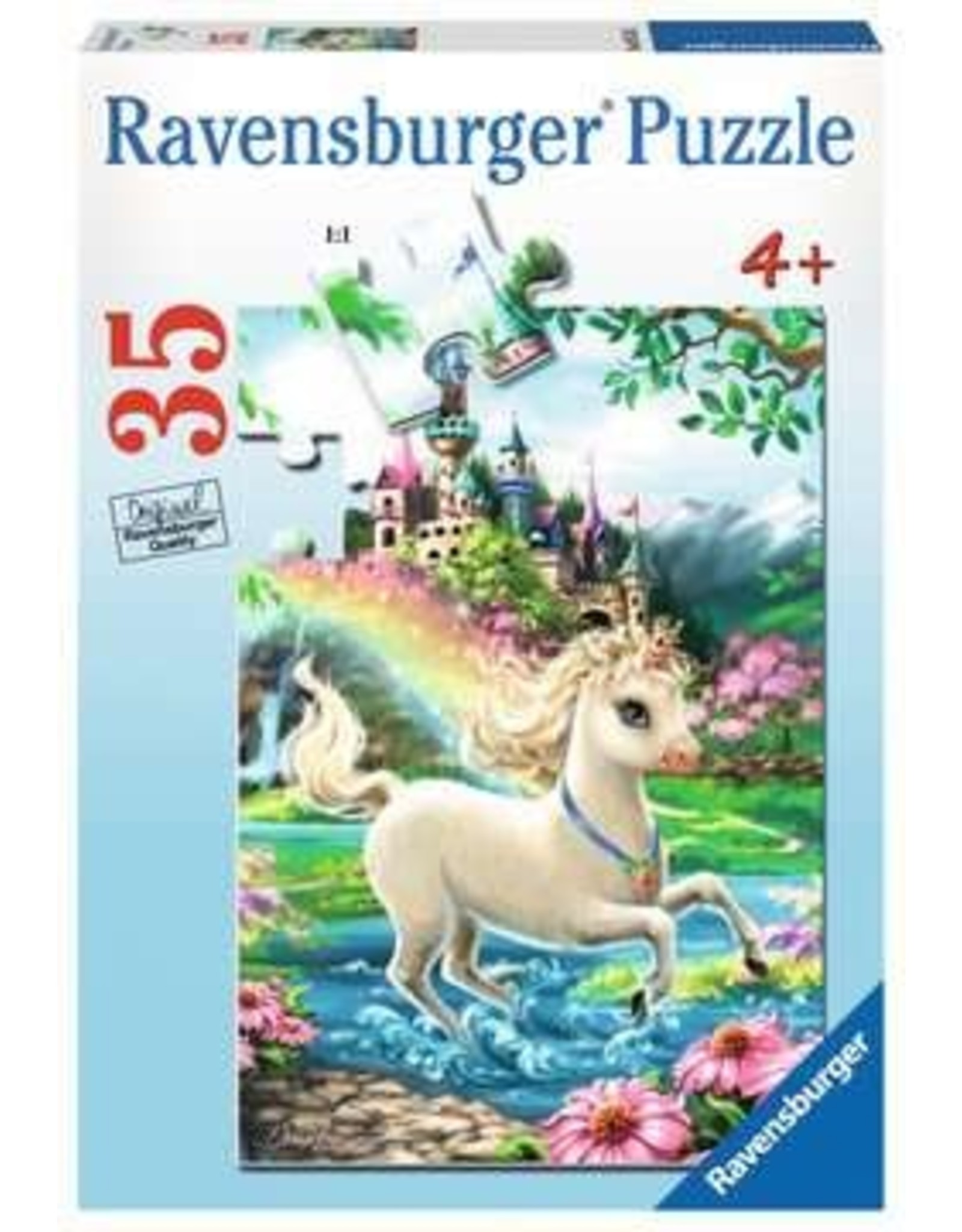 Ravensburger 35 pcs. Unicorn Castle Puzzle
