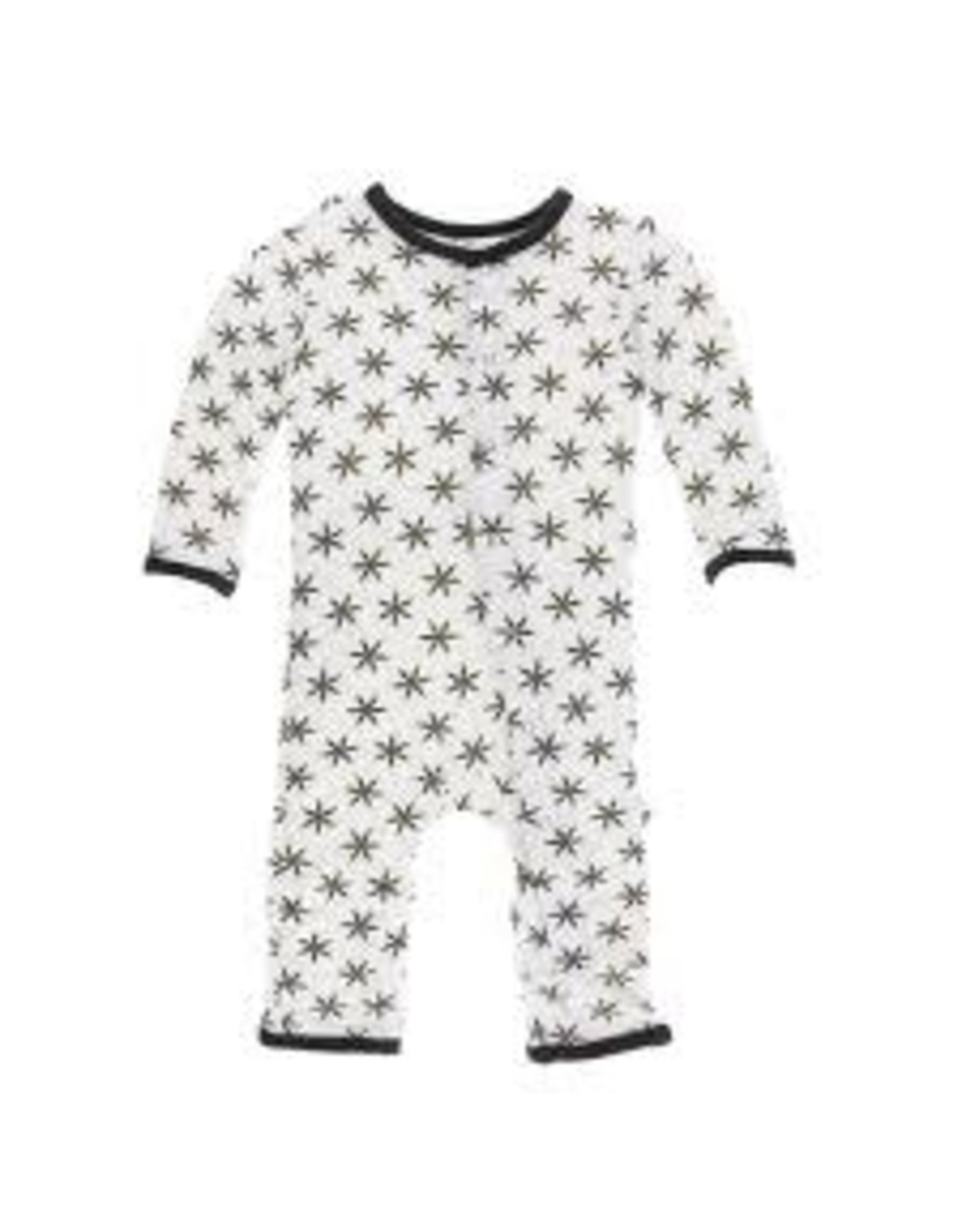 KicKee Pants Print Coverall with Snaps