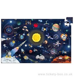Djeco 200 Pieces Observation Puzzle Space